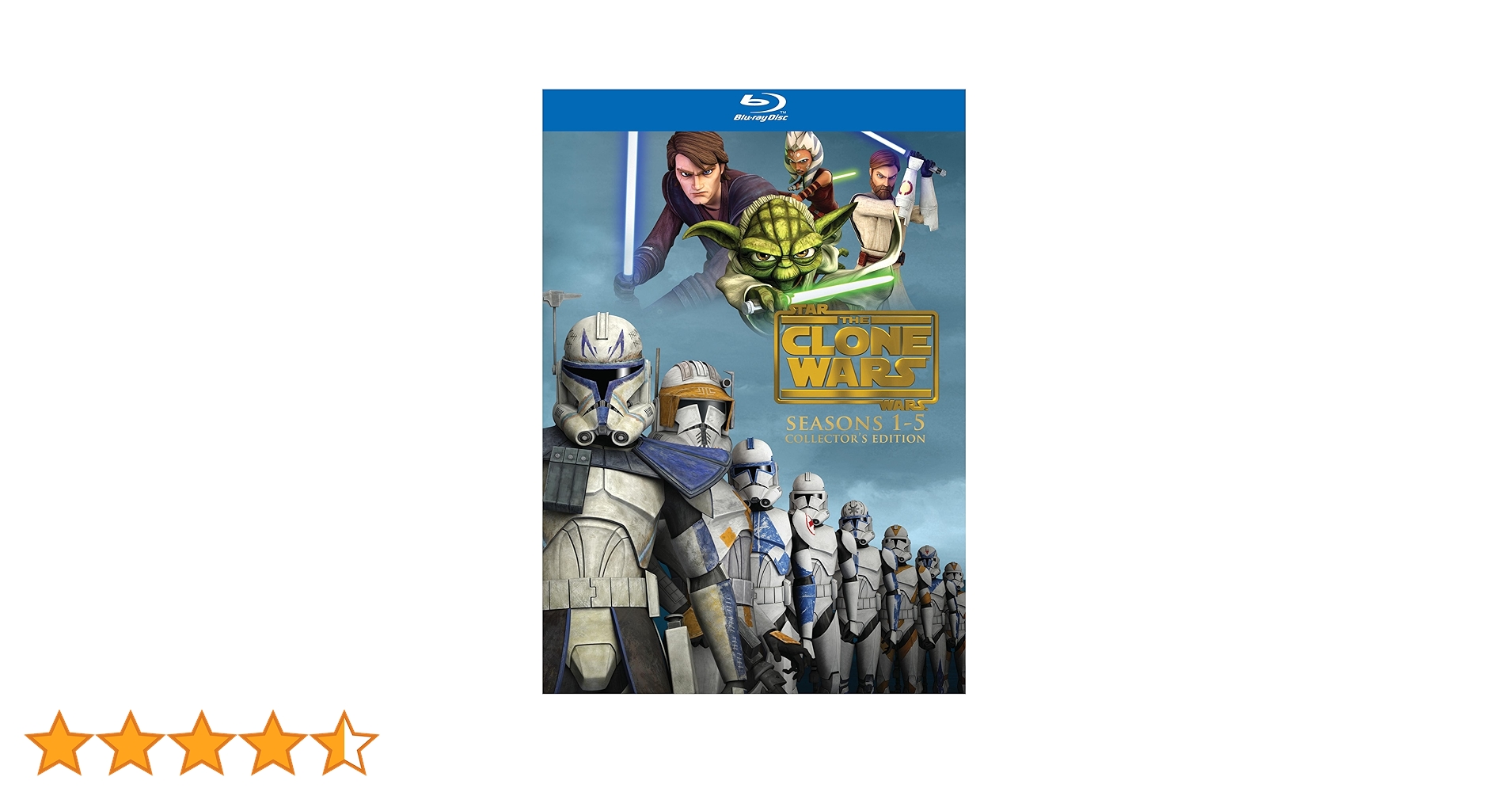 Amazon.co.jp: STAR WARS: THE CLONE WARS: SEASON 1-5